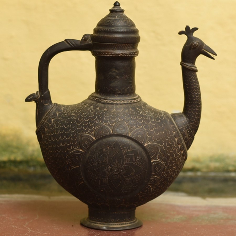 Antiquities from Khajuraho | Peacock Surahi